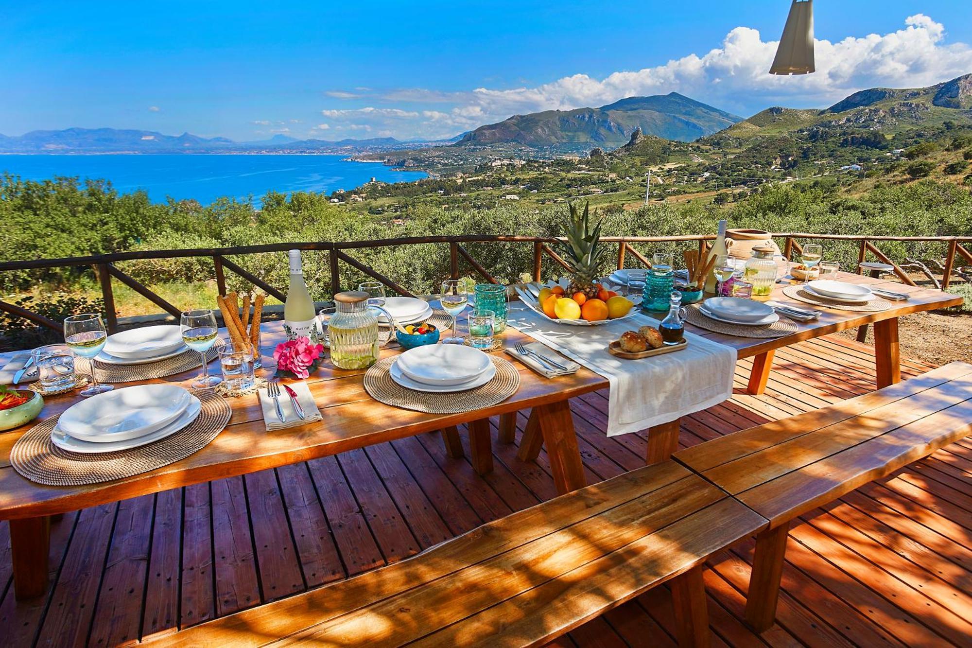 Villa Lo Zingaro - Scopello-Villas Scopello  Luaran gambar